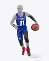 Basketball Kit w/ Mannequin Mockup
