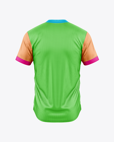 Baseball Jersey Mockup - Back View