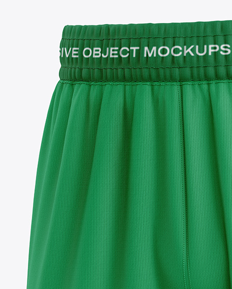 Men’s Sports Shorts Mockup – Half Side View