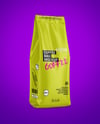 Matte Coffee Bag Mockup - Half Side view