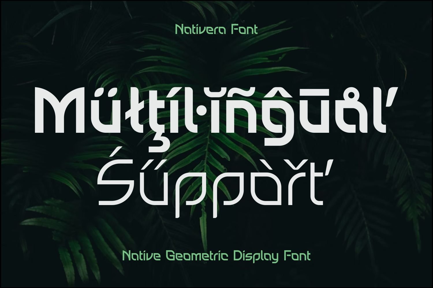 Nativera Font Family