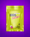 Glossy Sachet Mockup