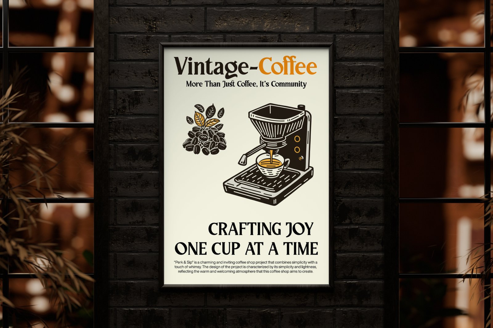 Vintage Coffee Vector Icons