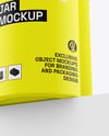 Glossy Jar Mockup