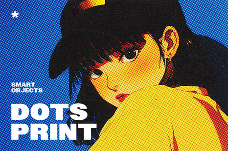 Dots Comic Print Effect - Creative Store