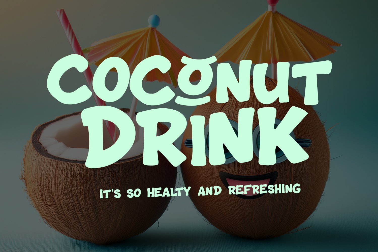 Thont Terus Playful Bold Display Font Creative