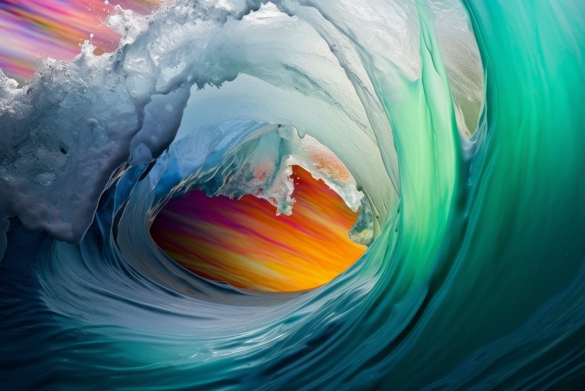 Paint waves
