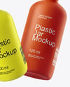 Two Pump Bottles Mockup