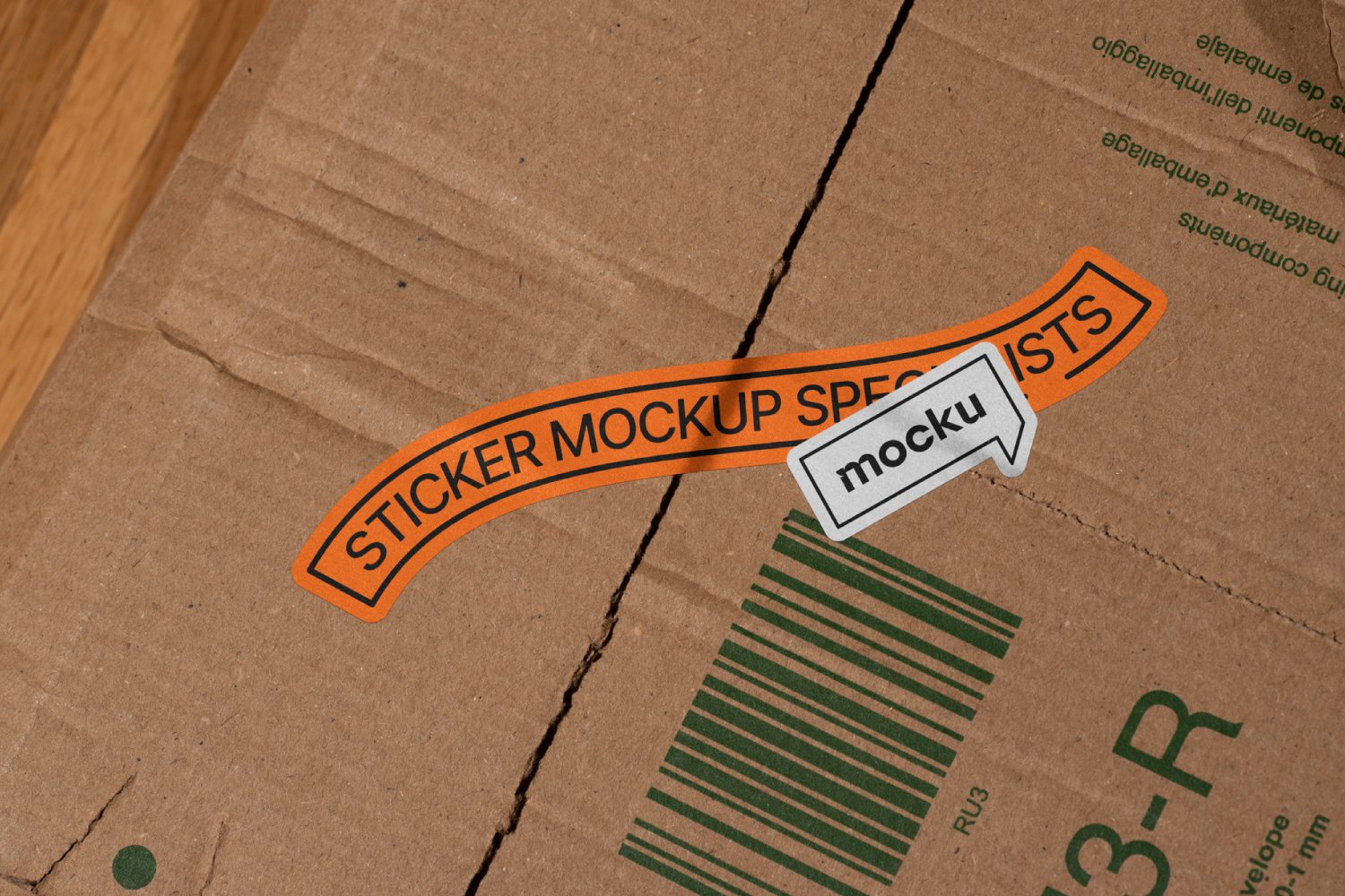 Aesthetic Sticker Mockup Bundle