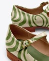 Pair of Mary Janes Mockup