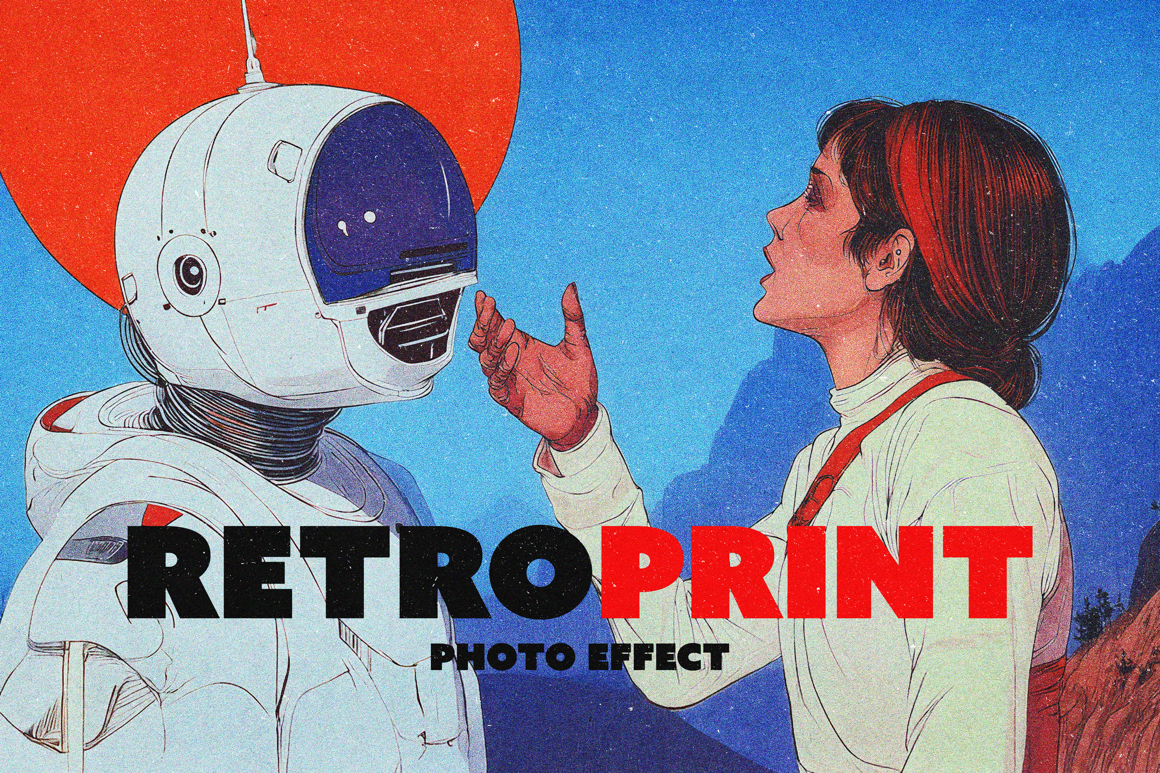 Retro Printed Photo Effect