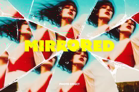 Mirrored Glass Photo Effect - Add-Ons
