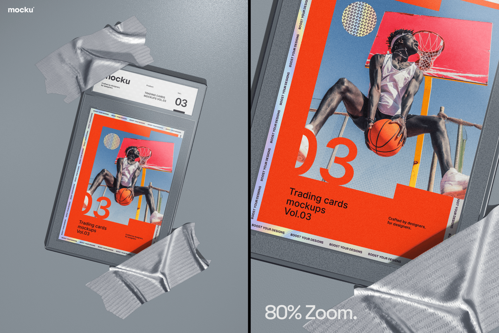 Trading Card Mockups - VOL 03