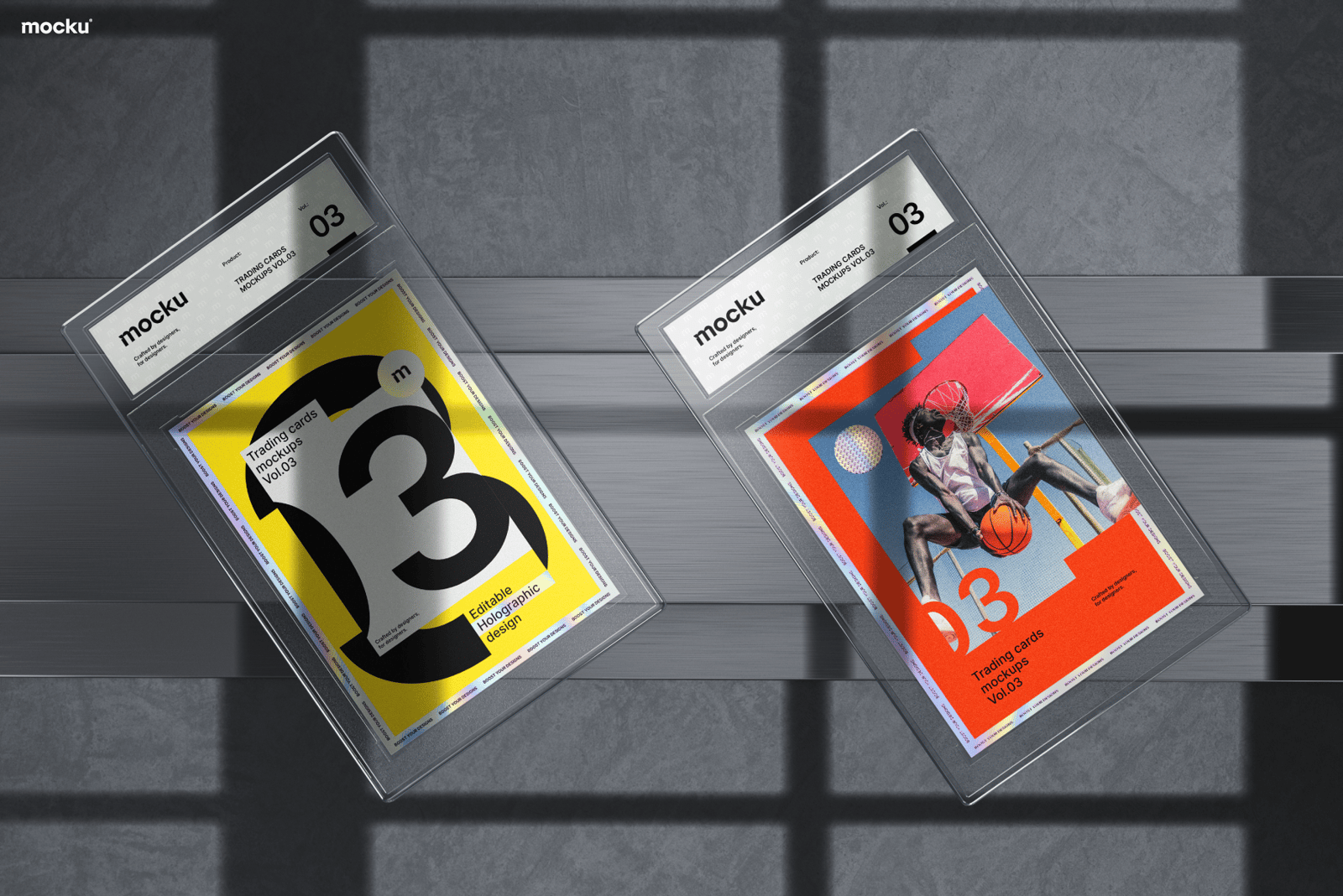 Trading Card Mockups - VOL 03