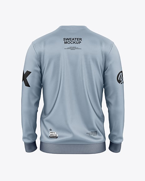 Sweatshirt Mockup - Back View