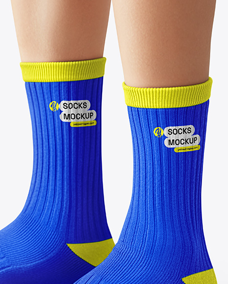 Two Socks Mockup