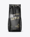 Matte Coffee Bag Mockup