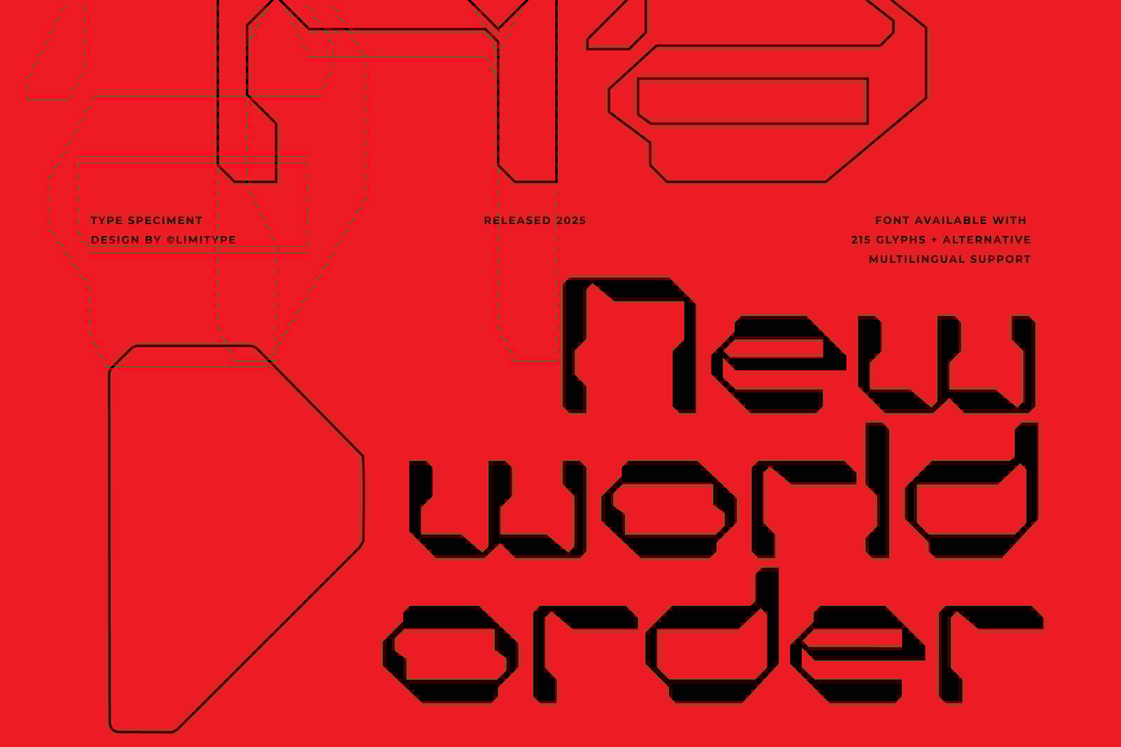 Neoform - Futuristic Font