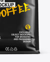 Matte Coffee Bag Mockup