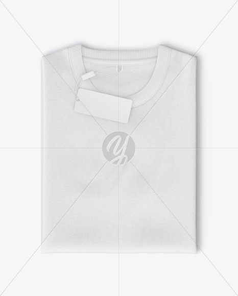 Folded T-Shirt Mockup