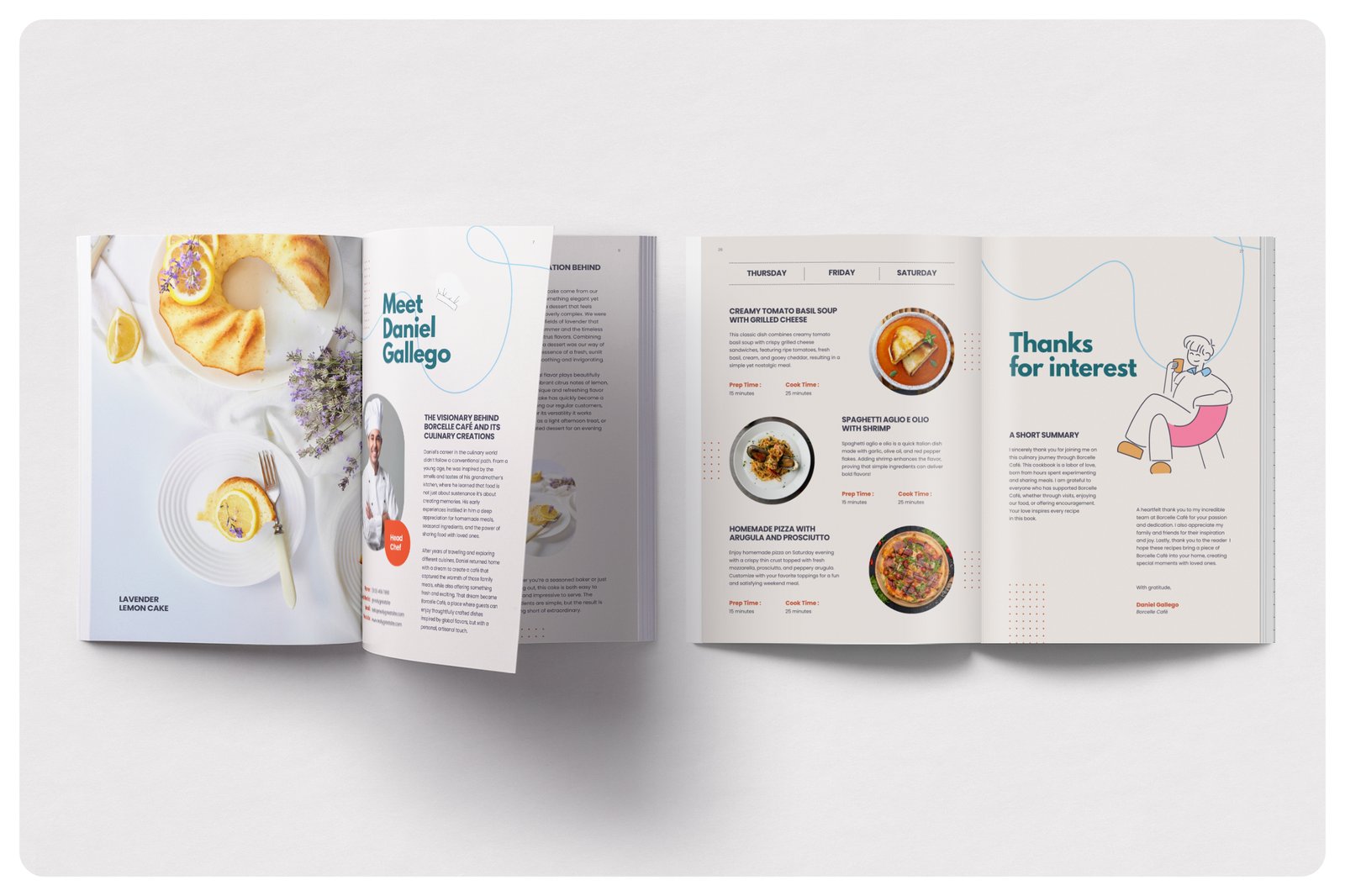 CAFE Food Recipe and Cookbook