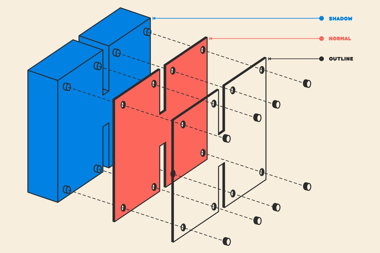 Ft Bueloz | A Modern Shadow Font for Bold Expressions