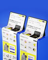 Two iPads Longscroll Mockup