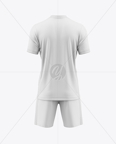 Soccer Kit Mockup - Back View
