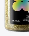 Plastic Jar with Marjoram Spice Mockup