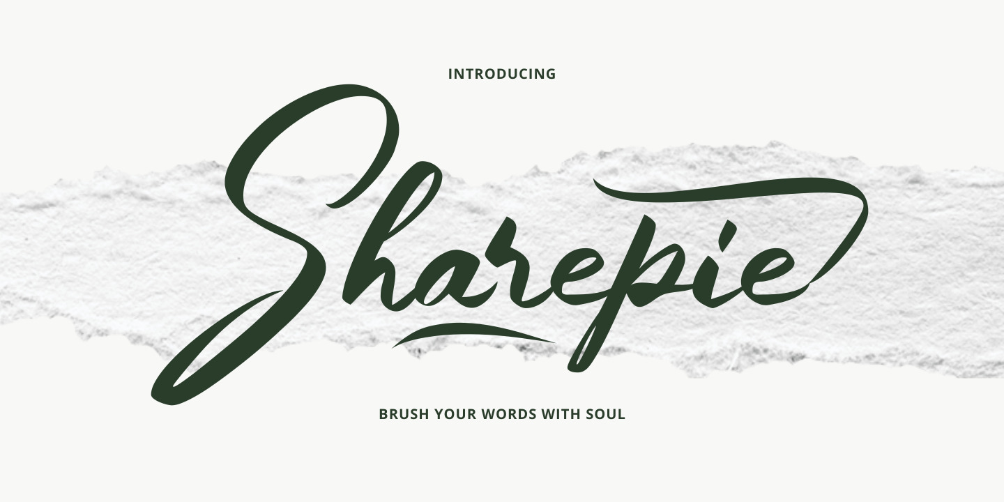 Sharepie Font