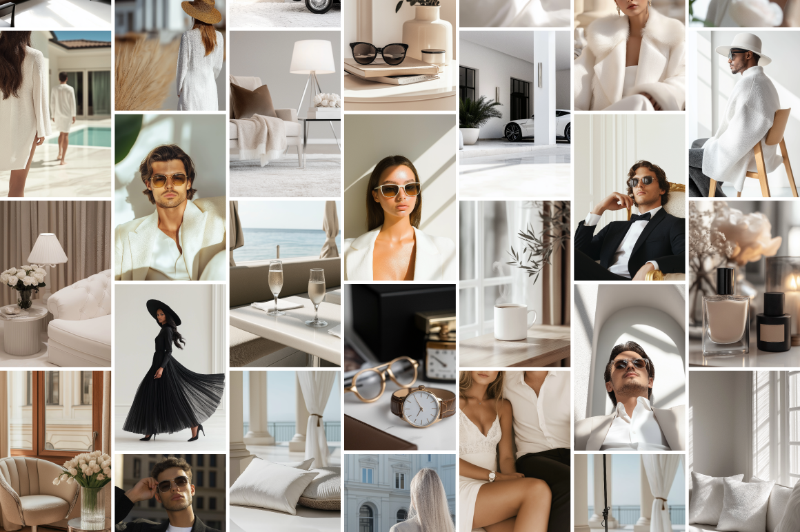 Luxury Glamour - 153 Images Bundle