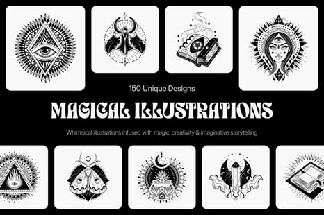 Magical Illustrations Set - Graphics