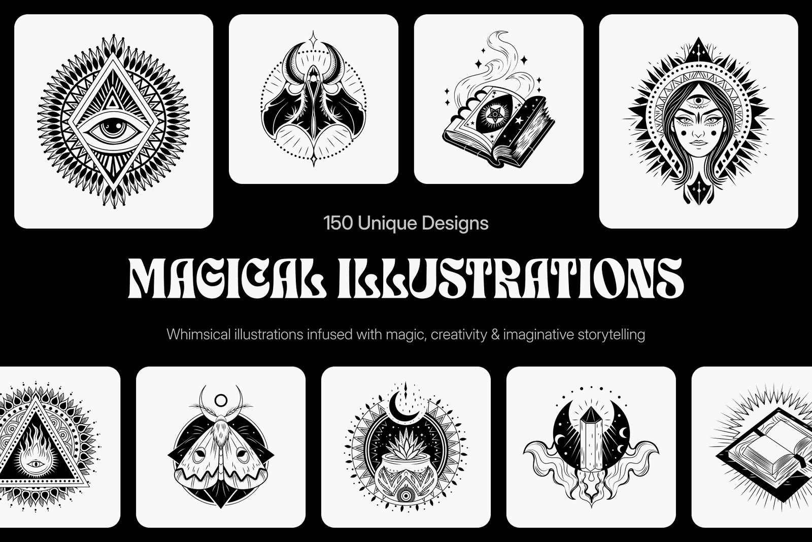 Magical Illustrations Set