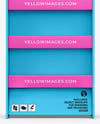Display Stand Mockup – Front View