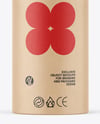 Kraft Paper Tube Mockup