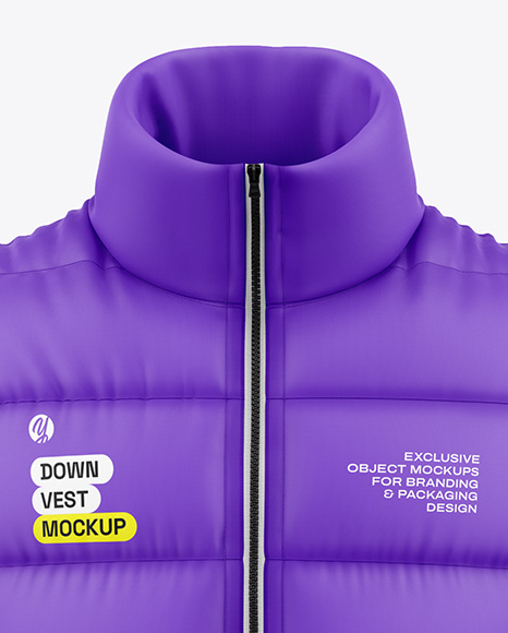 Down Vest Mockup