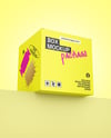 Paper Box Mockup