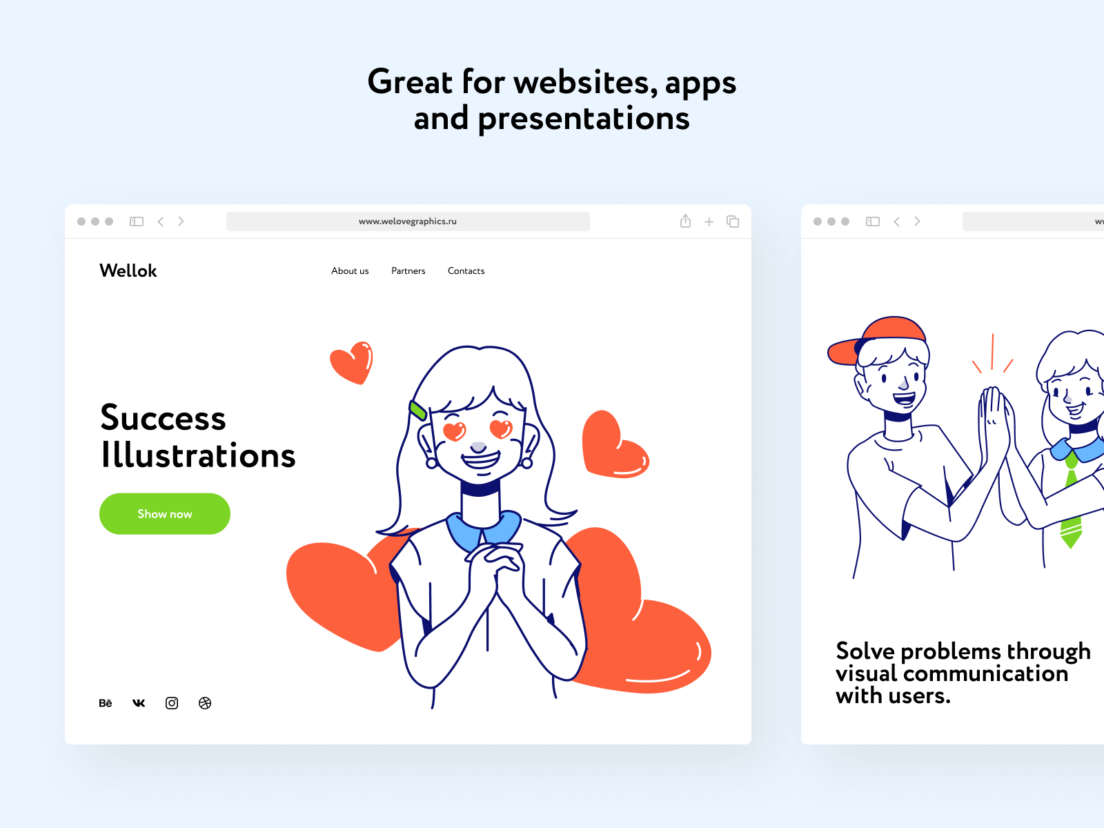 Wellok Success Illustrations