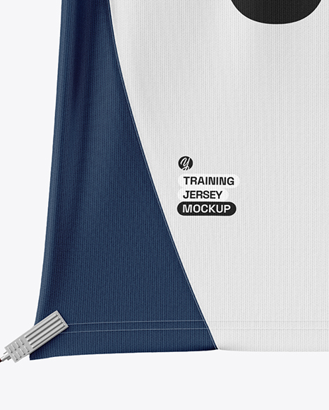 Training Jersey Hanging on a Hooked Frame Mockup