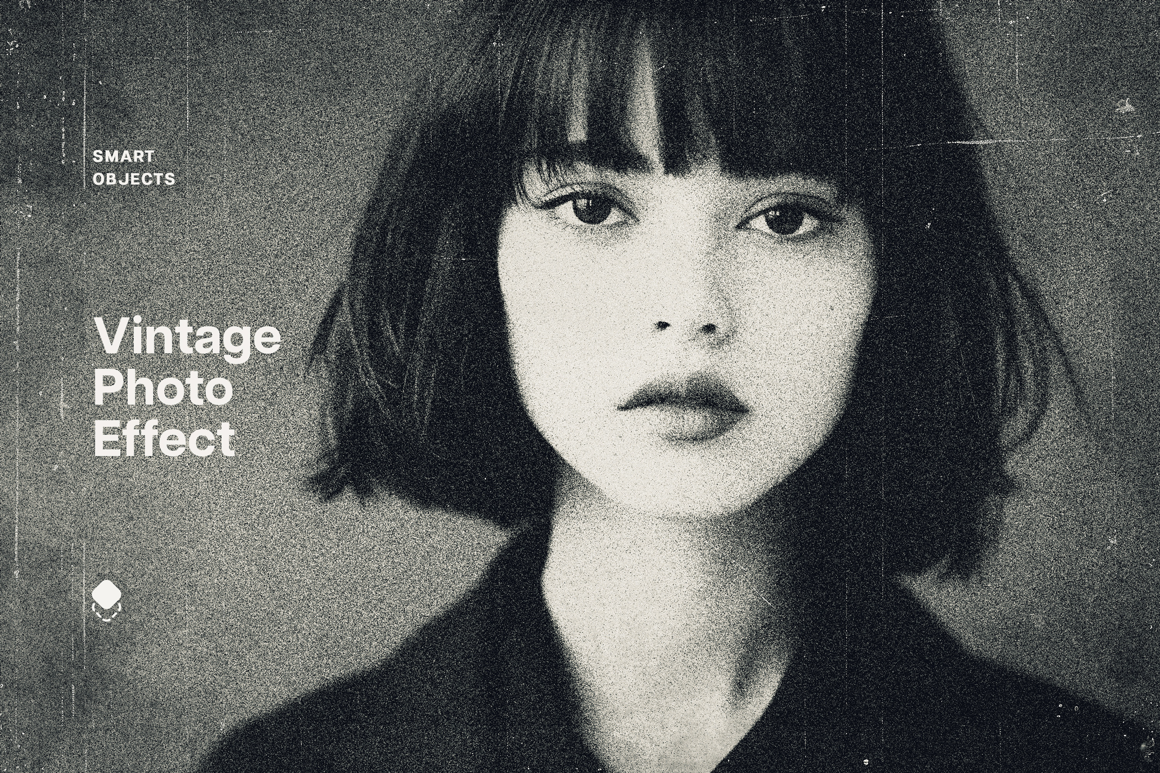 Vintage Noir Photo Effect