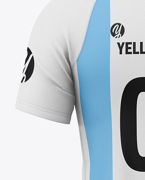 Soccer Jersey Mockup - Back View