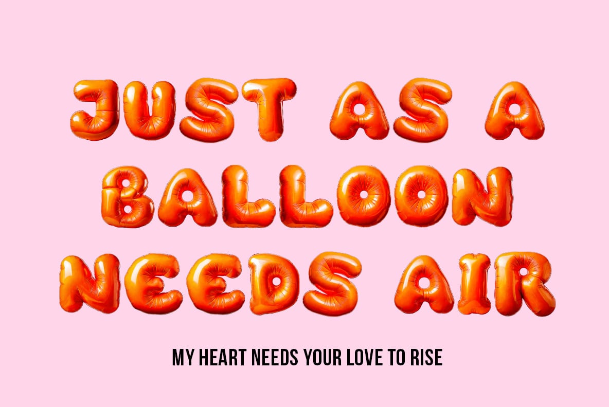 Orange Balloon Font