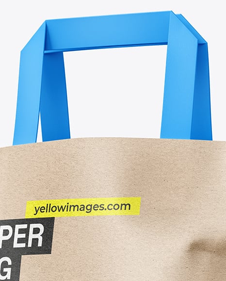 Kraft Paper Bag Mockup