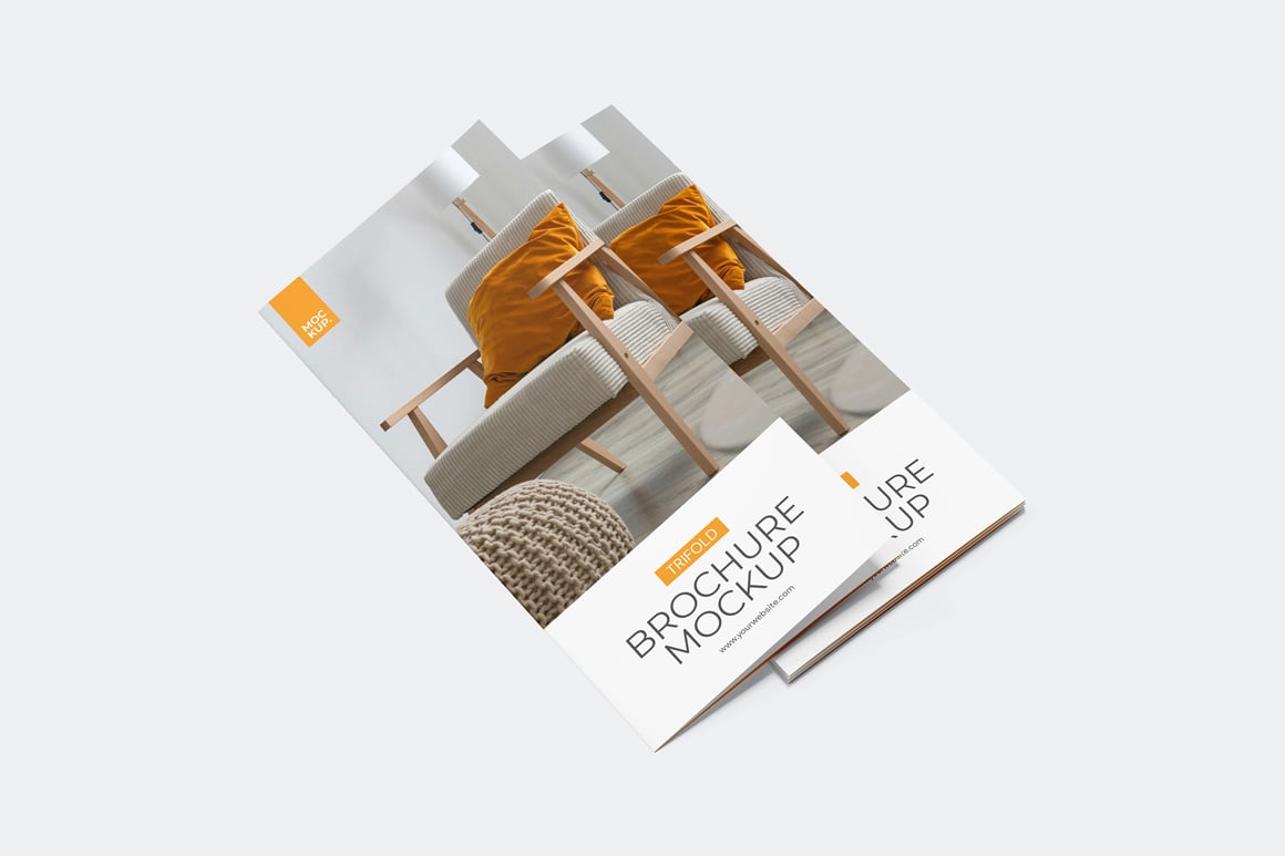 Trifold Brochure Mockup