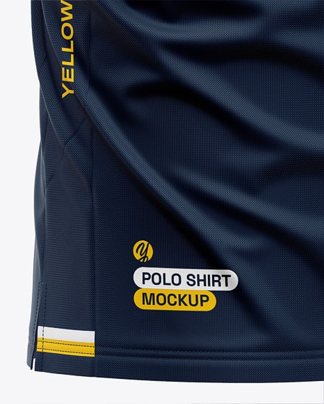 Men's Polo Shirt Mockup