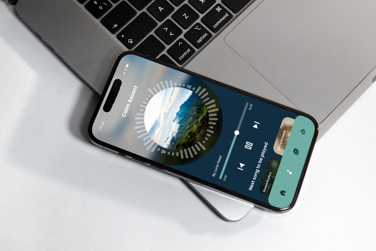 Sukha – Yoga &amp; Meditation App Design Template