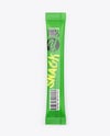 Matte Stick Sachet Mockup