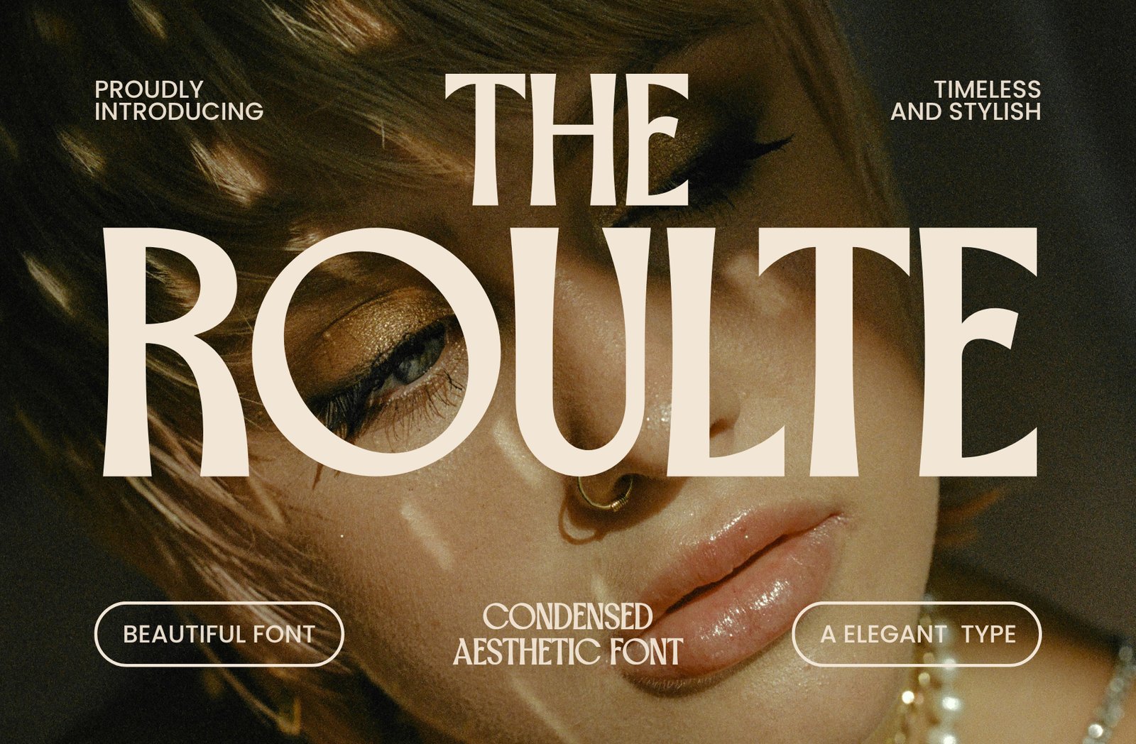 Roulte – Elegant Condensed Sans Serif
