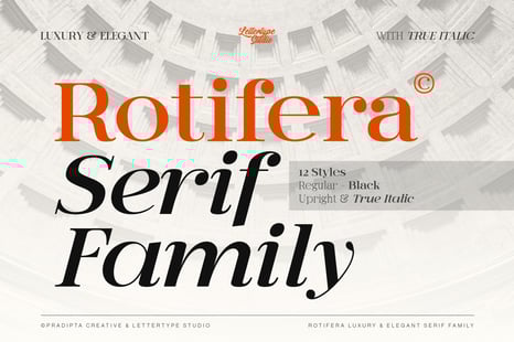 Rotifera Font - Fonts