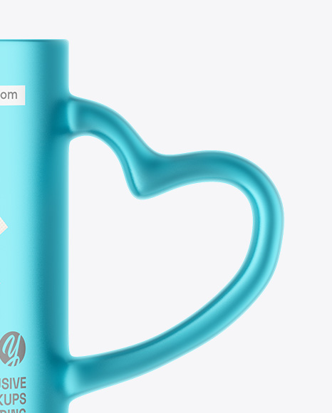 Matte Metallic Mug Mockup